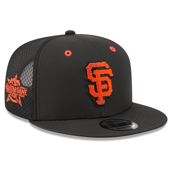 Men's New Era Black San Francisco Giants 2026 MLB All-Star Game Workout 9FIFTY Snapback Hat