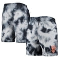 thumbnail image 1 of Men's New Era Black San Francisco Giants Team Dye Shorts, 1 of 3
