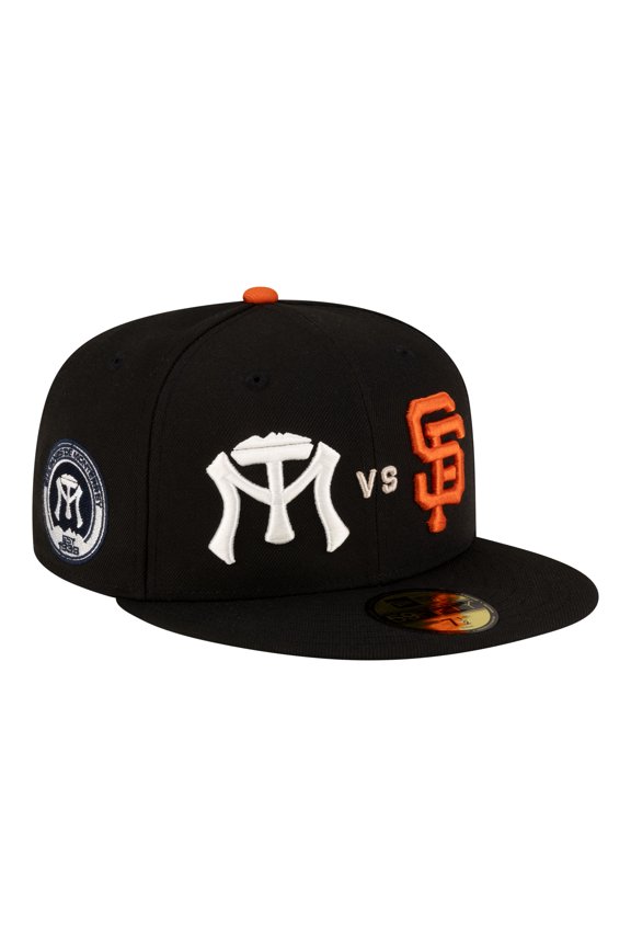 Men's New Era Black San Francisco Giants vs. Monterrey Sultanes 2026 Matchup 59FIFTY Fitted Hat