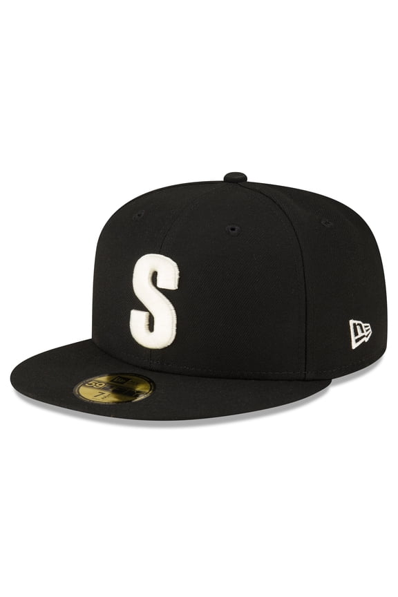 Men's New Era Black Seattle Mariners Authentic Collection 59FIFTY Fitted Hat