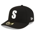 thumbnail image 1 of Men's New Era Black Seattle Mariners Authentic Collection Low Profile 59FIFTY Fitted Hat, 1 of 5