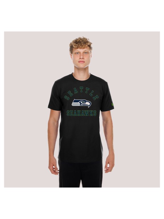 Men's New Era Black Seattle Seahawks Functional Fandom T-Shirt