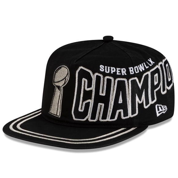 Men's New Era Black Seattle Seahawks Super Bowl LX Champions Parade 19TWENTY Adjustable Hat