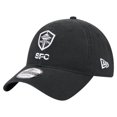 thumbnail image 1 of Men's New Era  Black Seattle Sounders FC 2025 Kickoff 9TWENTY Adjustable Hat, 1 of 5