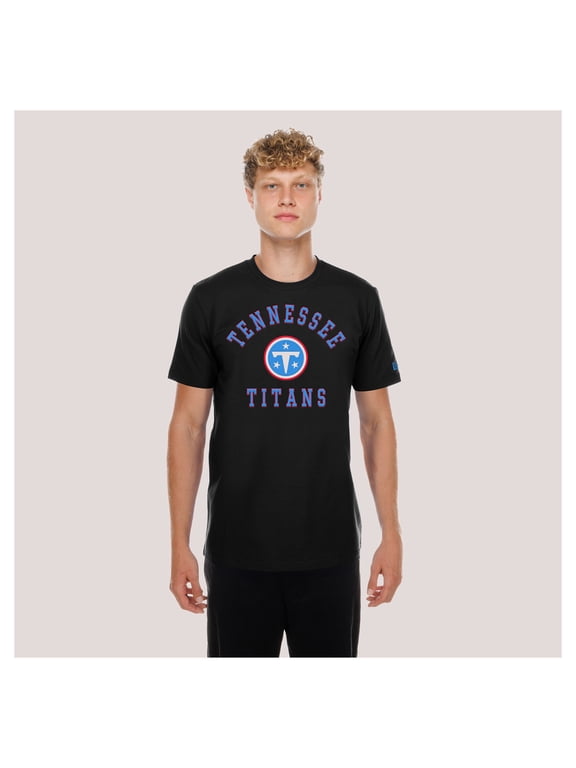Men's New Era Black Tennessee Titans Functional Fandom T-Shirt