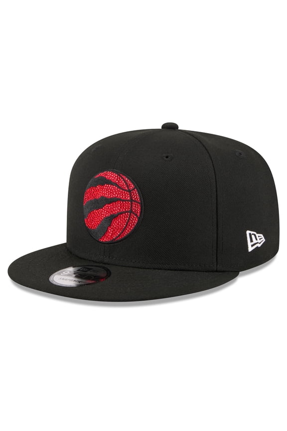 Men's New Era Black Toronto Raptors 2026 NBA Draft Crystal 9FIFTY Snapback Hat