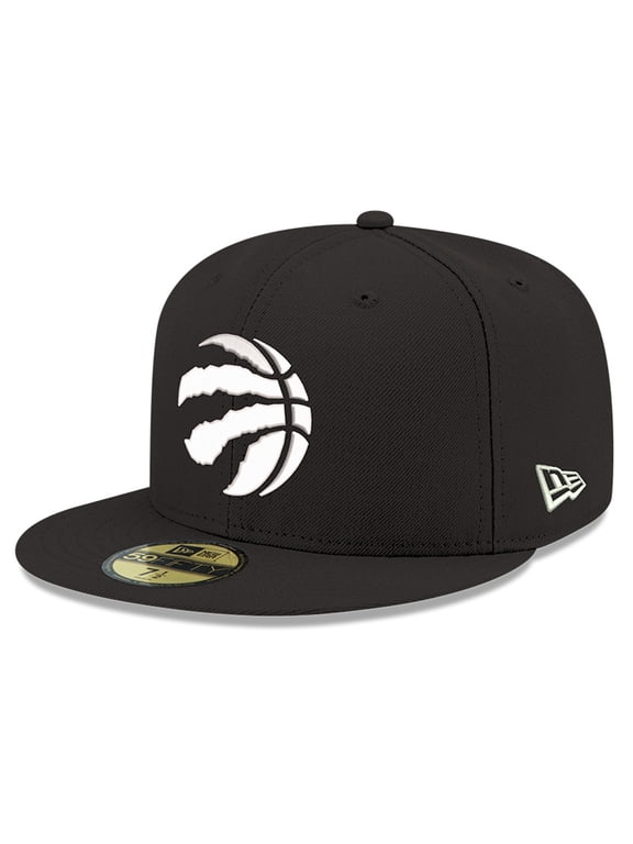 Men's New Era Black Toronto Raptors 59FIFTY Fitted Hat