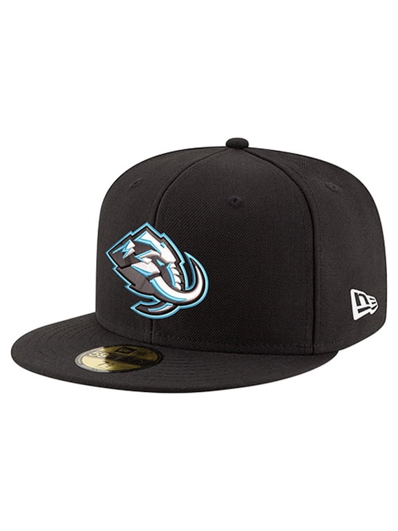 Men's New Era Black Utah Mammoth Core 59FIFTY Fitted Hat