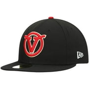 Men's New Era Black Visalia Rawhide Authentic Collection Team Home 59FIFTY Fitted Hat