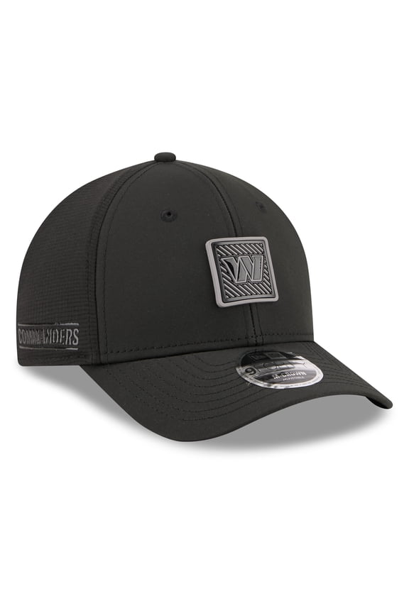Men's New Era Black Washington Commanders 2026 NFL Training Camp 9FORTY Adjustable Hat