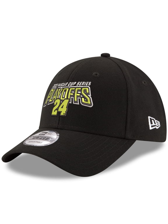 Men's New Era Black William Byron 2025 NASCAR Cup Series Playoffs 9FORTY Adjustable Hat