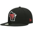 thumbnail image 1 of Men's New Era Black Wisconsin Timber Rattlers Authentic Collection Team Alternate 59FIFTY Fitted Hat, 1 of 5