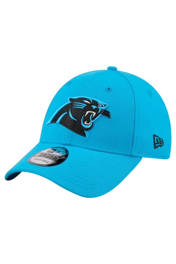 Men's New Era  Blue Carolina Panthers Core Team 9FORTY Adjustable Hat