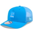 thumbnail image 1 of Men's New Era Blue Detroit Lions 2025 Sideline  9SEVENTY Trucker Adjustable Hat, 1 of 5