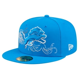 Men's New Era Black/Blue Detroit Lions 2025 NFL Draft On Stage A