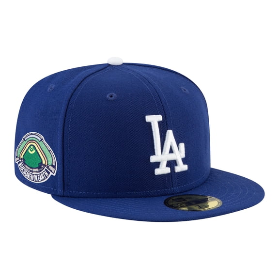 Men's New Era Royal Los Angeles Dodgers Blue Heaven On Earth Stadium Patch 59FIFTY Fitted Hat