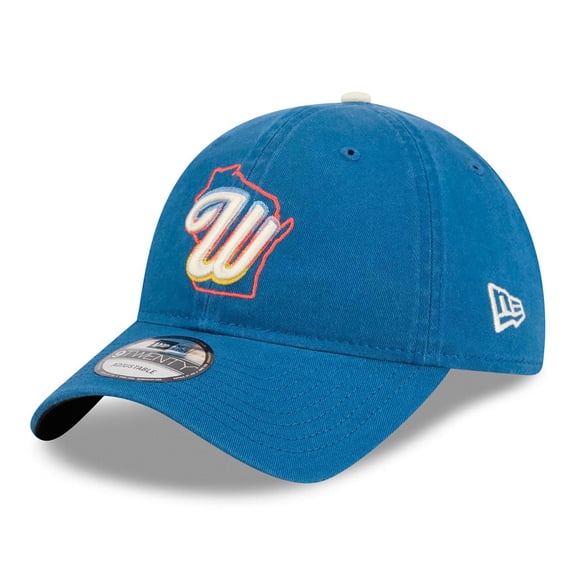Men's New Era Blue Milwaukee Brewers 2026 City Connect 9TWENTY Adjustable Hat
