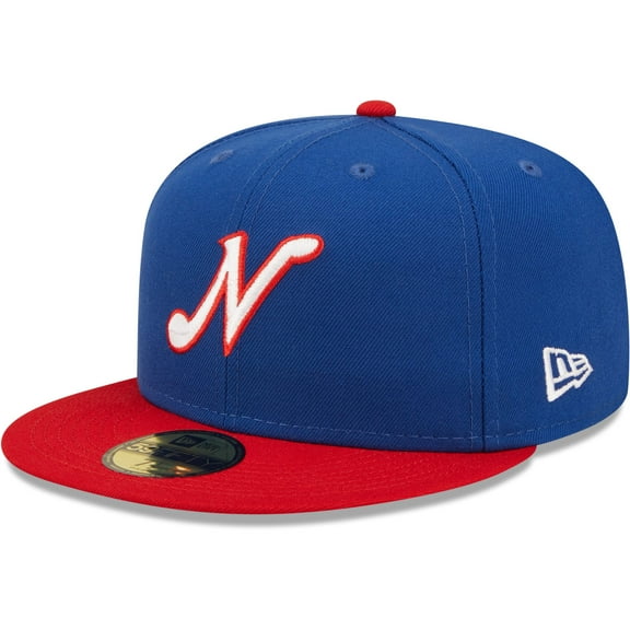Men's New Era Blue Nashville Sounds Authentic Collection Team Alternate 59FIFTY Fitted Hat