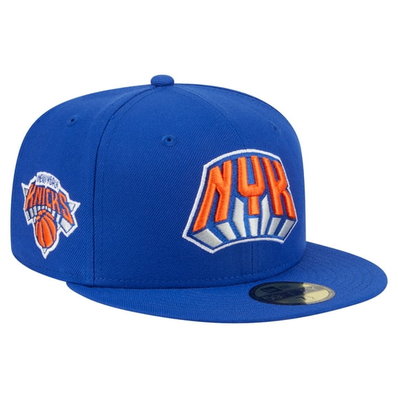 Men's New Era Blue New York Knicks Deceptor 59FIFTY Fitted Hat