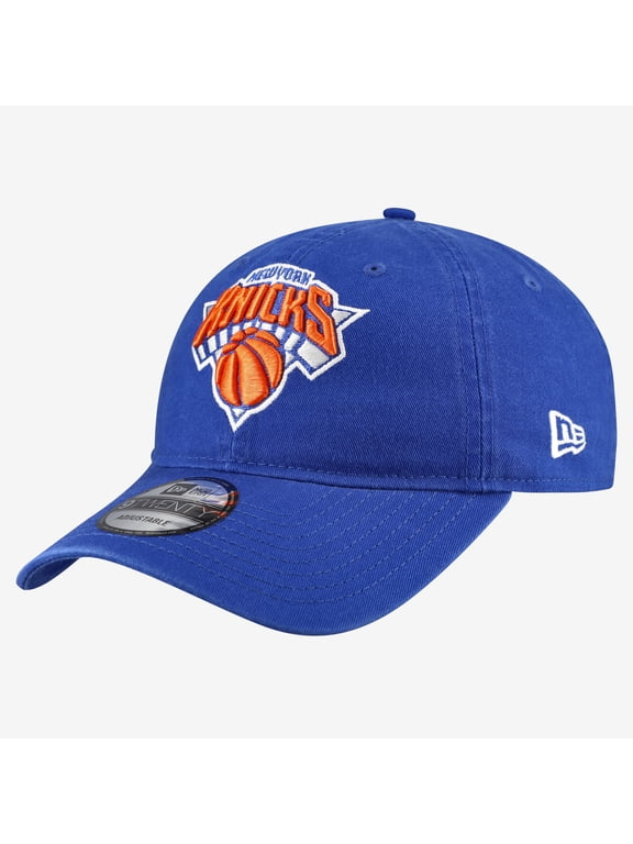Men's New Era Blue New York Knicks Team 9TWENTY Adjustable Hat