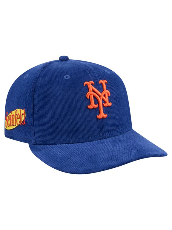 Men's New Era Blue New York Mets Seinfeld Low Profile 59FIFTY Fitted Hat
