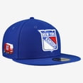 thumbnail image 1 of Men's New Era  Blue New York Rangers Zamboni 59FIFTY Fitted Hat, 1 of 5