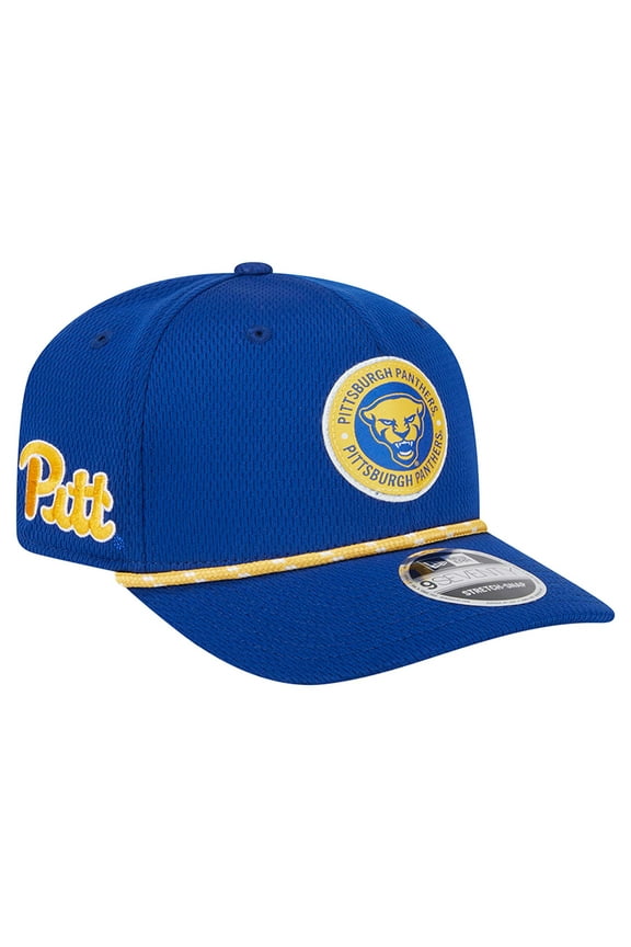 Men's New Era Blue Pitt Panthers COOLERA 9SEVENTY Rope Stretch-Snap Hat