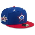 thumbnail image 1 of Men's New Era Blue/Red  Cincinnati Reds 2025 MLB All-Star Game Workout Side Patch 59FIFTY Fitted Hat, 1 of 5
