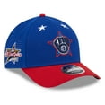thumbnail image 1 of Men's New Era Blue/Red  Milwaukee Brewers 2025 MLB All-Star Game Workout 9FORTY M-Crown Adjustable Hat, 1 of 5