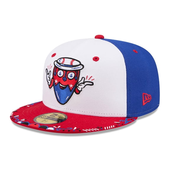 Men's New Era White/Red Syracuse Mets 2026 Copa De La Diversion 59FIFTY Fitted Hat