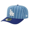 thumbnail image 1 of Men's New Era  Blue/Royal Los Angeles Dodgers Parallel A-Frame 59FIFTY Fitted Hat, 1 of 5