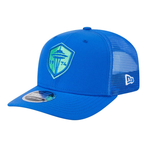 Men's New Era  Blue Seattle Sounders FC Jersey Hook 9SEVENTY Adjustable Hat