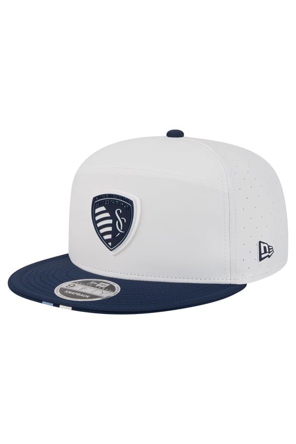 Men's New Era Blue Sporting Kansas City 2026 MLS Kick Off 9FIFTY Snapback Hat