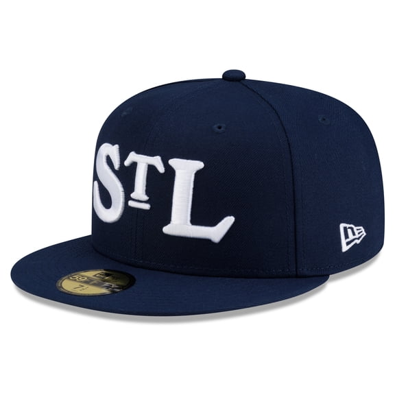 Men's New Era Blue St. Louis Stars 2026 Turn Back The Clock 59FIFTY Fitted Hat