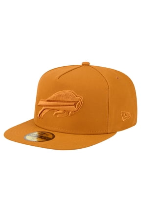 Men's New Era Brown Buffalo Bills Color Pack A-Frame 59FIFTY Fitted Hat
