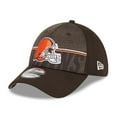 thumbnail image 1 of Men's New Era Brown Cleveland Browns 2023 NFL Training Camp 39THIRTY Flex Hat, 1 of 6