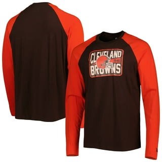 Youth Brown Cleveland Browns Showtime Long Sleeve T-Shirt