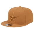 thumbnail image 1 of Men's New Era Brown Dallas Cowboys Tonal Color Pack 9FIFTY Snapback Hat, 1 of 5