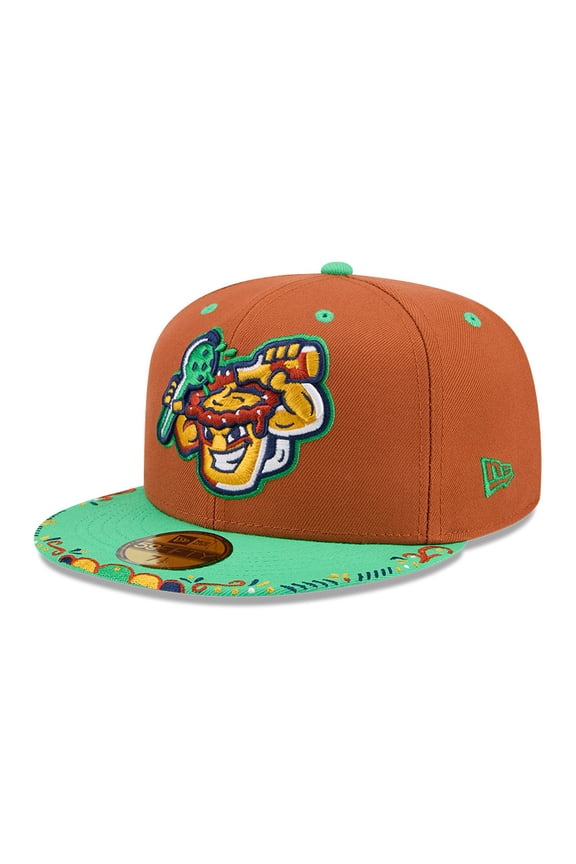 Men's New Era  Brown/Green Stockton Ports 2026 Copa De La Diversion 59FIFTY Fitted Hat