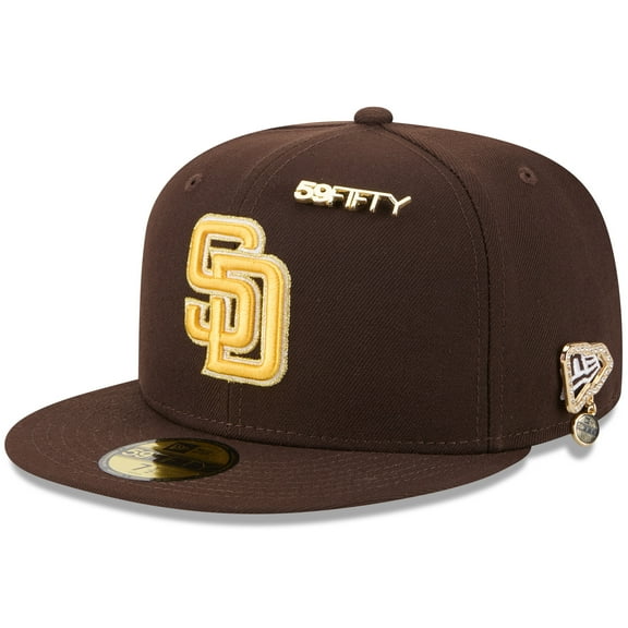 Men's New Era  Brown San Diego Padres 2025 59FIFTY Day 59FIFTY Fitted Hat with Pins
