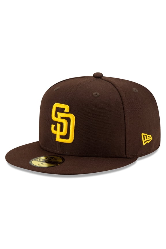 Men's New Era Brown San Diego Padres Authentic Collection On-Field 59FIFTY Fitted Hat