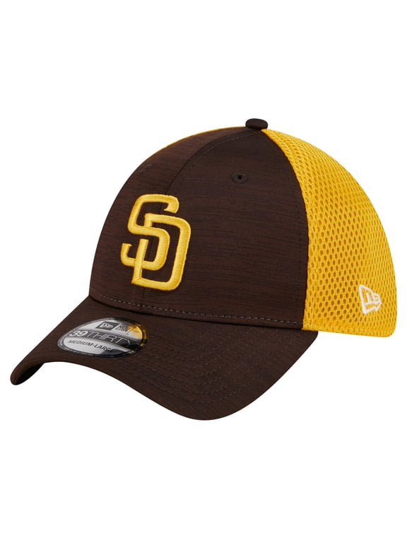 Men's New Era Brown San Diego Padres Neo 39THIRTY Flex Hat