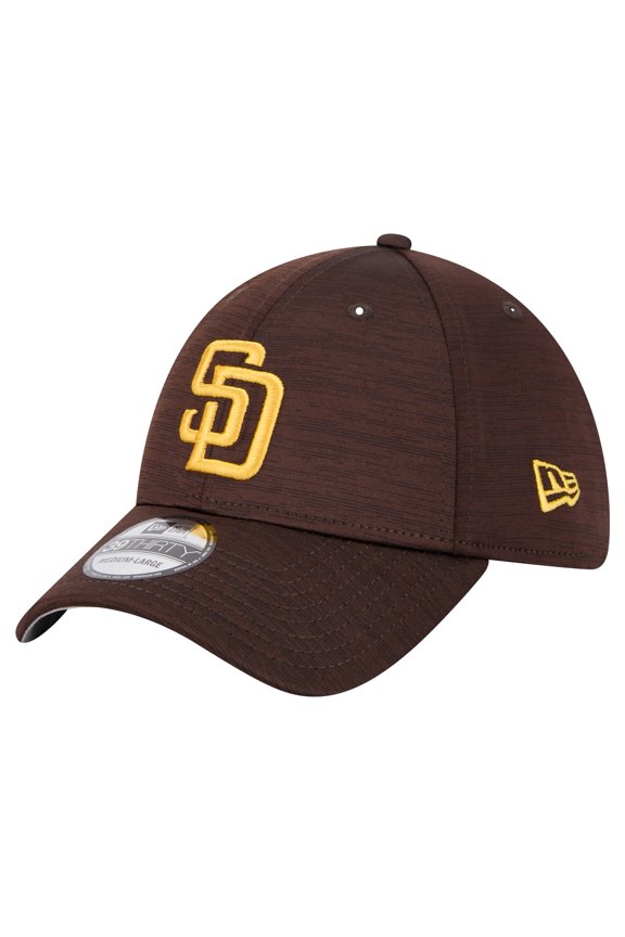 Men's New Era Brown San Diego Padres Tech 39THIRTY Flex Hat