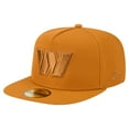 thumbnail image 1 of Men's New Era  Brown Washington Commanders Color Pack A-Frame 59FIFTY Fitted Hat, 1 of 5