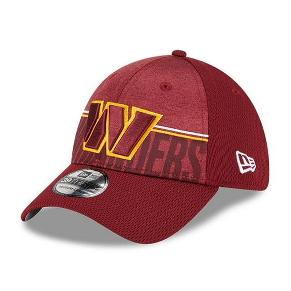 Men's New Era Burgundy Washington Commanders 2023 NFL Training Camp 39THIRTY Flex Hat