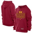 thumbnail image 1 of Men's New Era Burgundy Washington Commanders Combine Authentic Local State Throwback Hoodie, 1 of 5