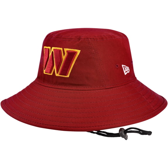 Men's New Era Burgundy Washington Commanders Main Bucket Hat