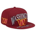 thumbnail image 1 of Men's New Era Burgundy Washington Commanders  Oversized 59FIFTY Fitted Hat, 1 of 5