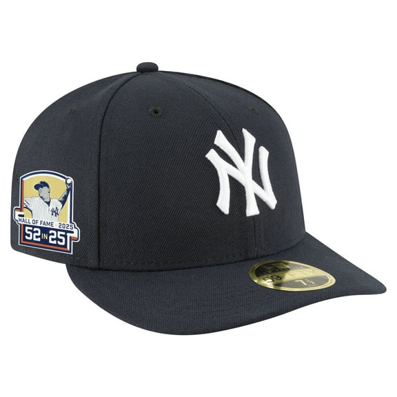 Men's New Era CC Sabathia Navy New York Yankees 2025 National Baseball Hall of Fame 59FIFTY Low Profile Fitted Hat