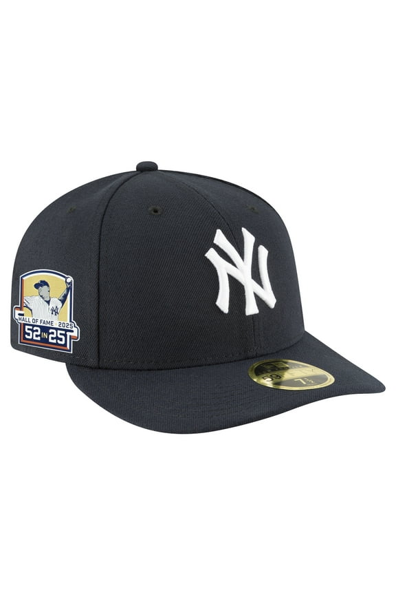 Men's New Era CC Sabathia Navy New York Yankees 2025 National Baseball Hall of Fame 59FIFTY Low Profile Fitted Hat